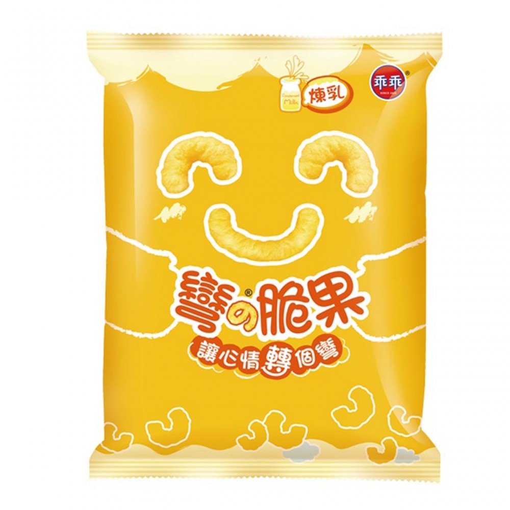 乖乖 乖乖彎脆果-玉米脆果 煉乳 40g