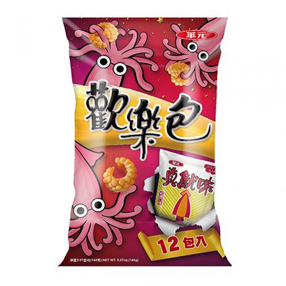 華元 真魷味紅燒口味 歡樂包- 144g