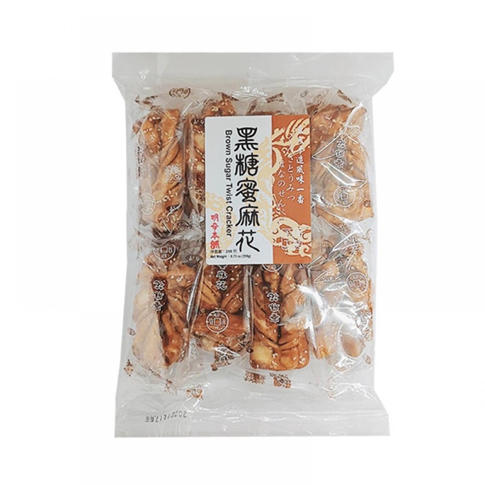 明奇 麻花捲-黑糖蜜麻花 250g