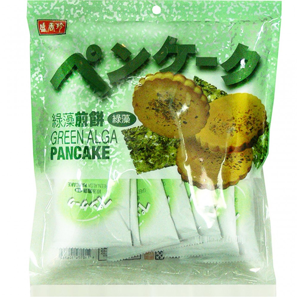 盛香珍 煎餅-綠藻 170g