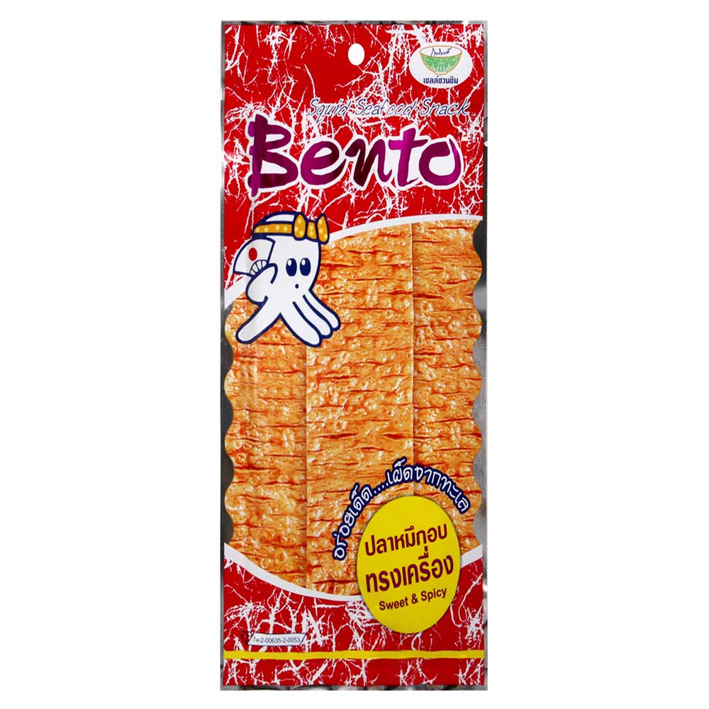 bento 泰式碳烤香辣魷魚片-香辣 (紅) 6g